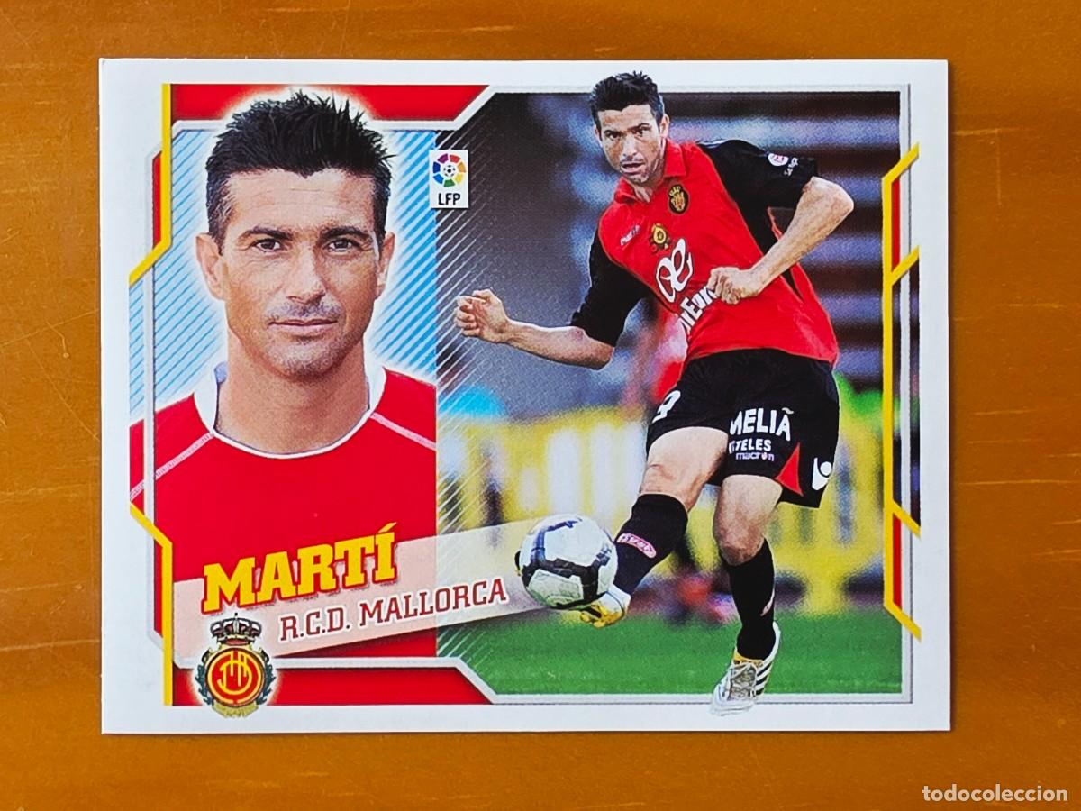 Cartes &agrave; collectionner de Football: 10 Mart&iacute;, RCD Mallorca, Panini Ediciones Liga Este 2010 2011 10 11