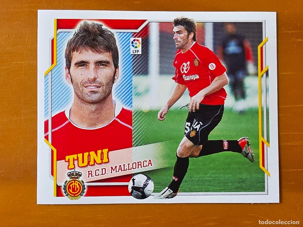 Cartes &agrave; collectionner de Football: 11 Tuni, RCD Mallorca, Panini Ediciones Liga Este 2010 2011 10 11