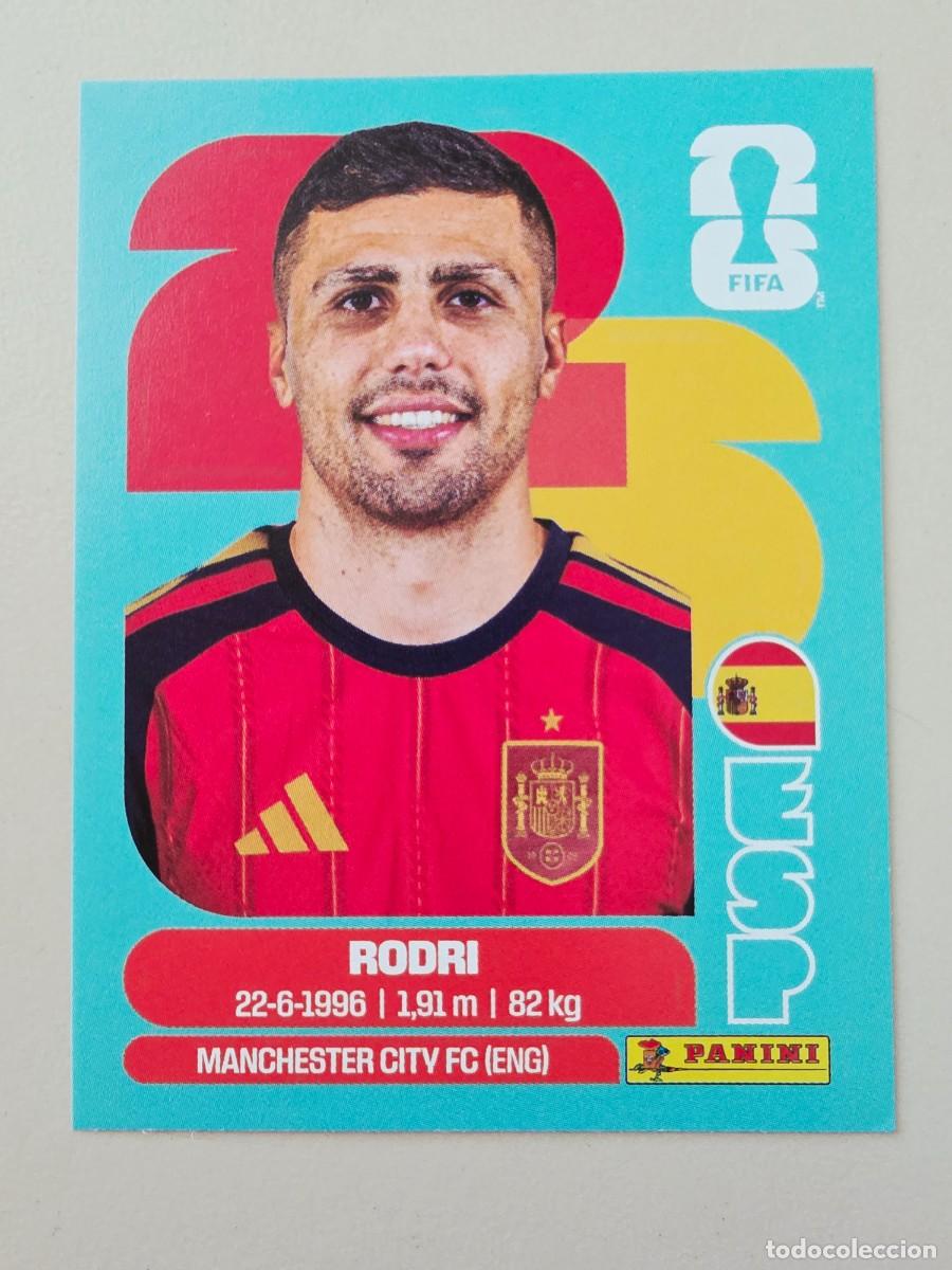 Cartes &agrave; collectionner de Football: ESP 10 Rodri, Espa&ntilde;a, Panini FIFA World Cup Mundial 2026 Sticker