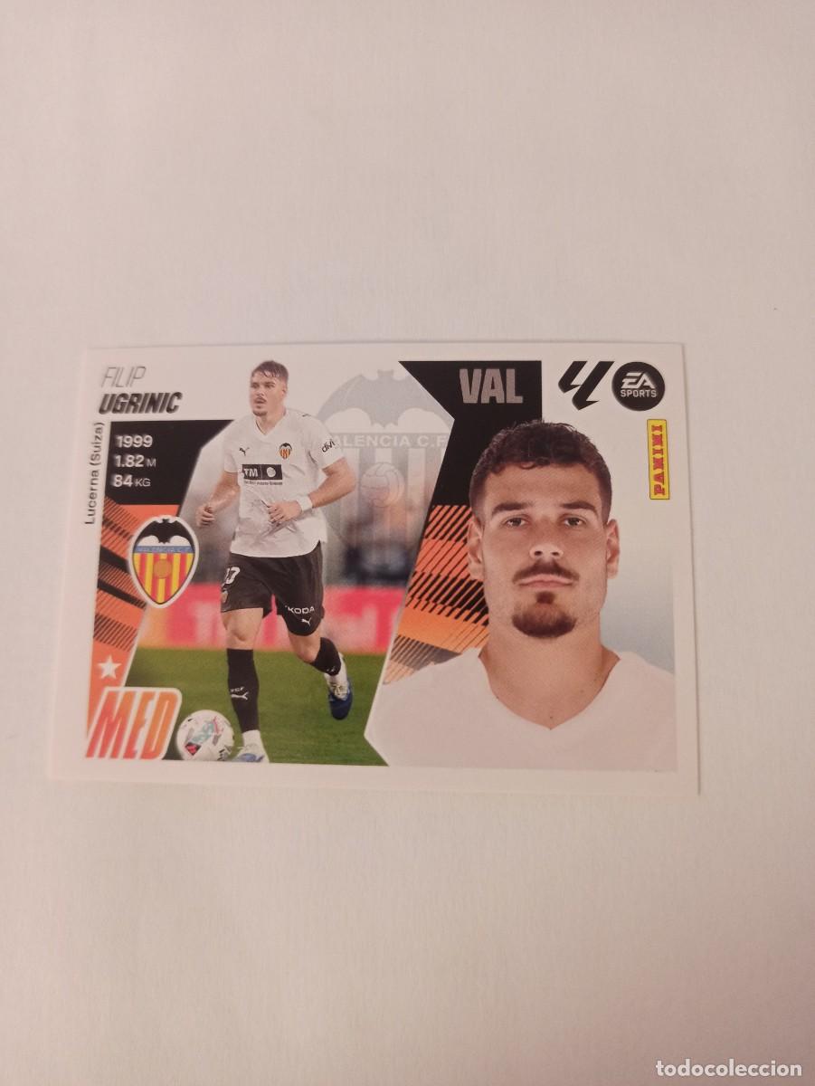 Cromos de f&uacute;tbol: Ugrinic 37 - Valencia - FICHAJE - 3 &ordf; EDICI&Oacute;N - LIGA ESTE 2025 2026 - PANINI 25 26