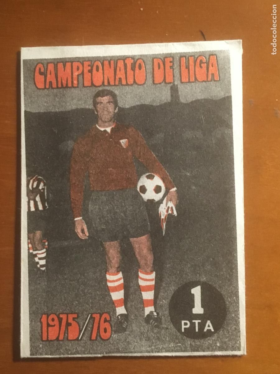 Cromos de f&uacute;tbol: campeonato liga futbol 1975 1976 75 76 fher disgra sobre de cromos sin abrir cerrado