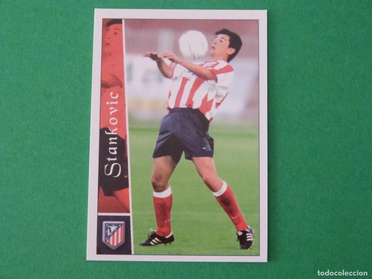 Cromos de f&uacute;tbol: TRADING CARD FUTBOL STANKOVIC ATLETICO DE MADRID N&ordm; 474 FICHAS LIGA MUNDICROMO 2002-2003/02-03