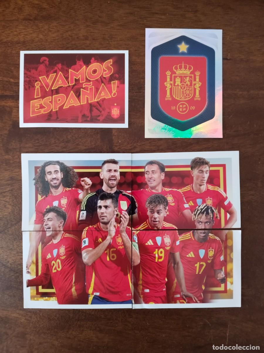 Cromos de f&uacute;tbol: 6 Cromos Selecci&oacute;n Espa&ntilde;ola. Mundial 2026.