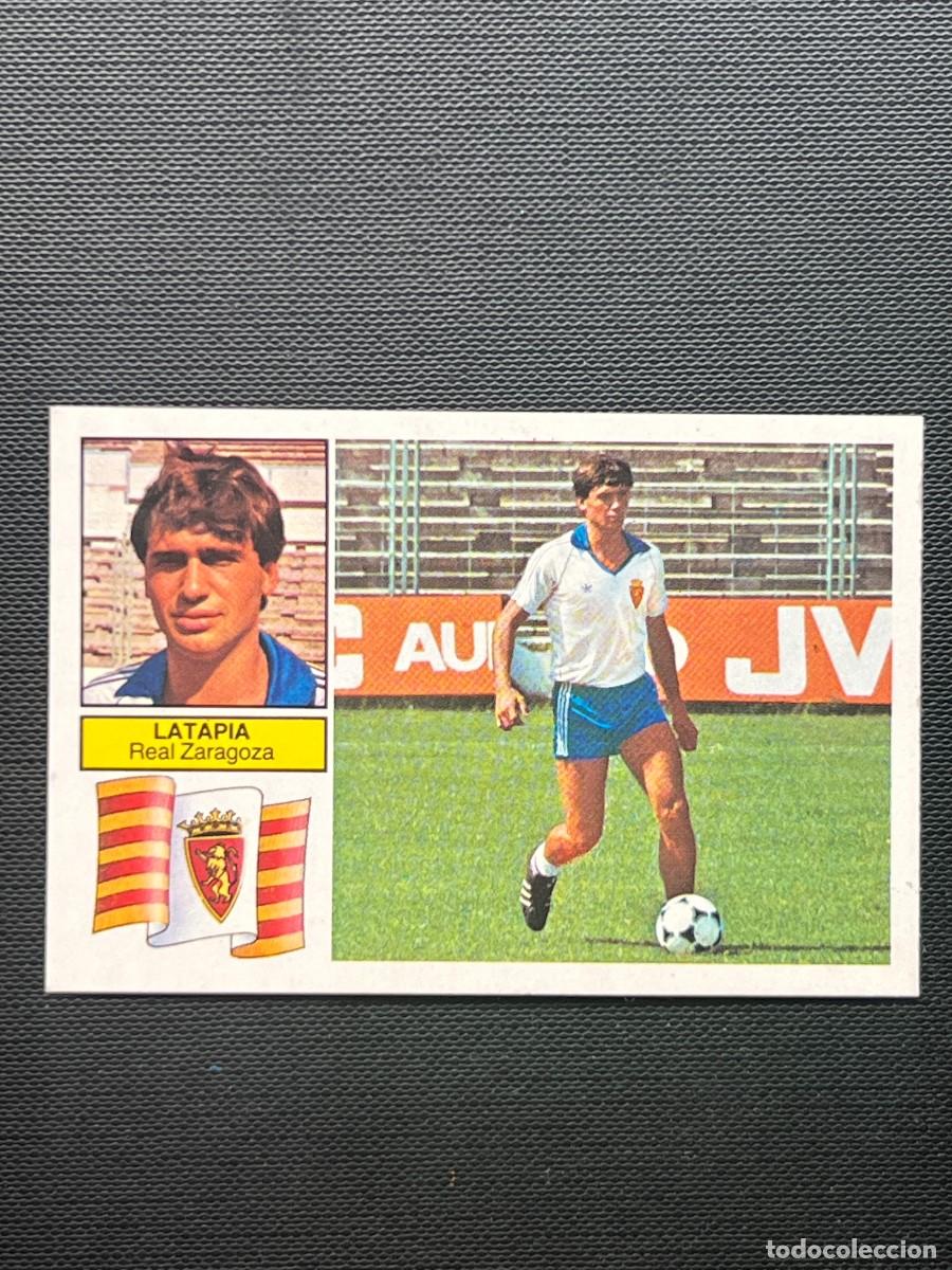 Cromos de f&uacute;tbol: LATAPIA COLOCA IMPOSIBLE REAL ZARAGOZA NUEVO DE SOBRE EDICIONES ESTE 1982-83