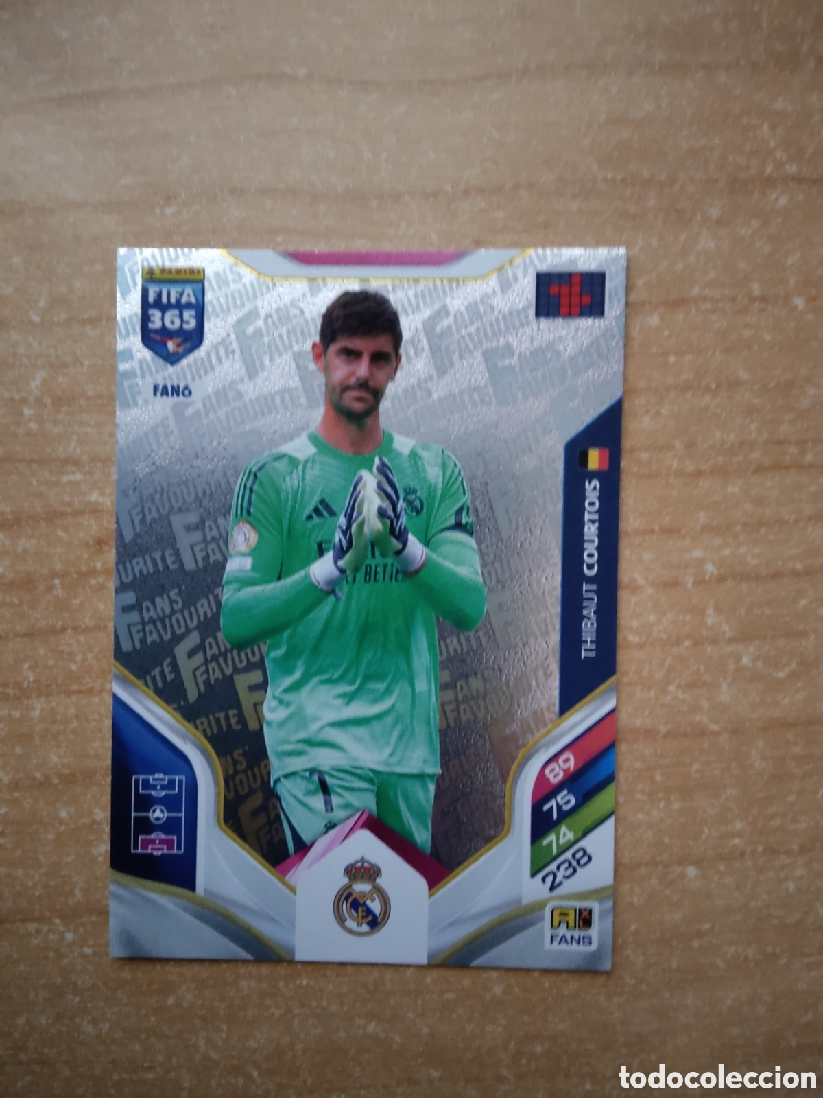Figurine di Calcio: FAN6 THIBAUT COURTOIS REAL MADRID FIFA 365 ADRENALYN 2026