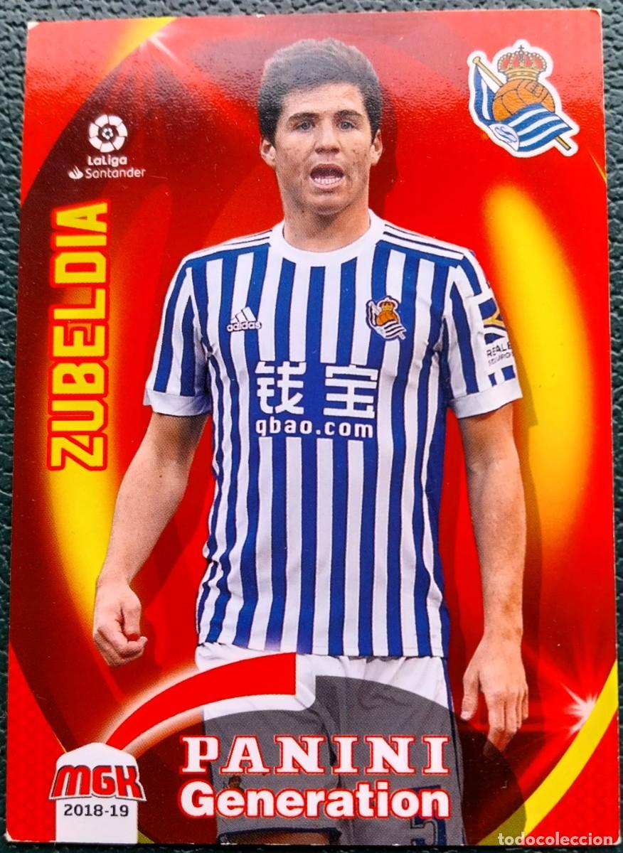 Figurine di Calcio: 429 ZUBELDIA GENERATION REAL SOCIEDAD FICHAS MEGACRACKS 2018 2019 18 19