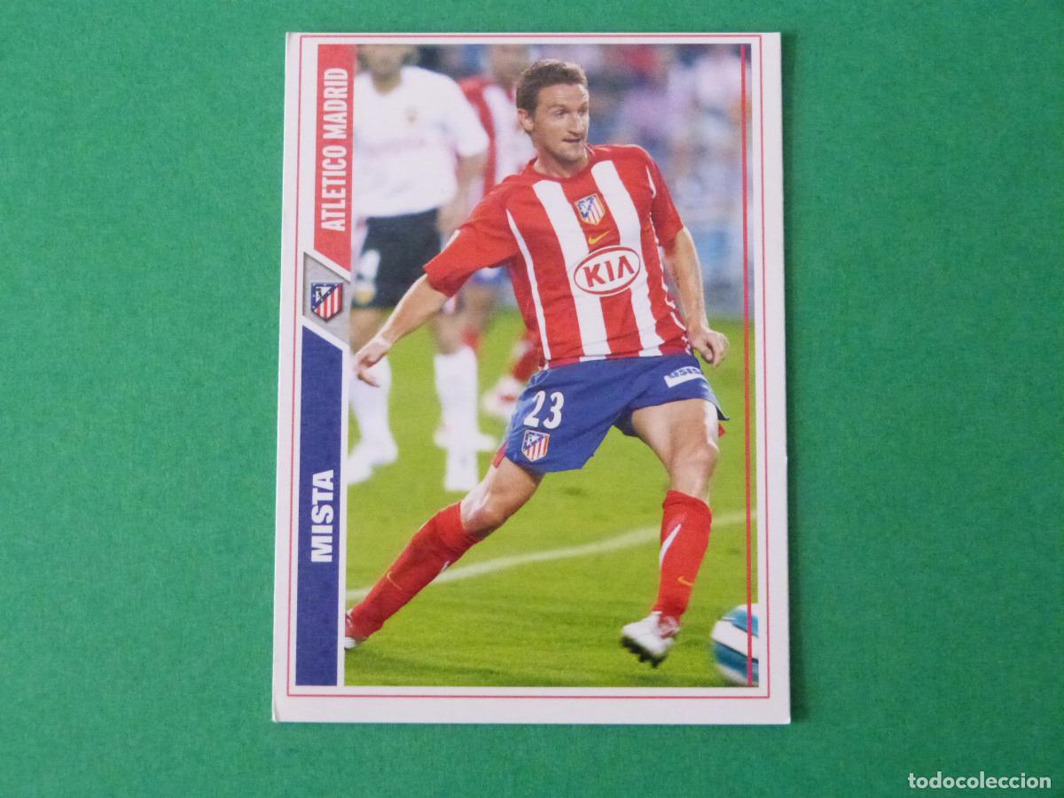 Figurine di Calcio: TRADING CARD FUTBOL MISTA ATLETICO DE MADRID N&ordm; 185 FICHAS LIGA MUNDICROMO 2007-2008/07-08