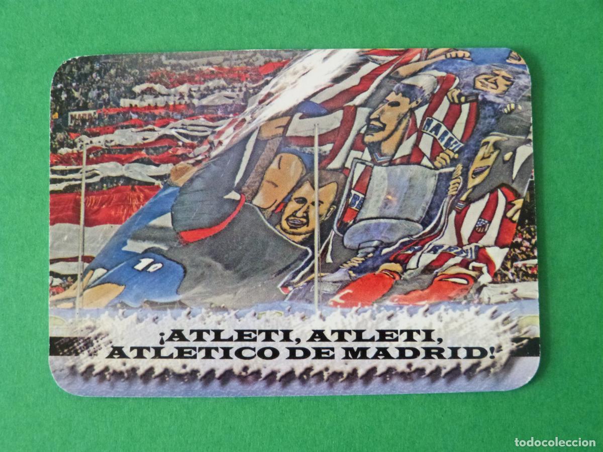 Cromos de Futebol: TRADING CARD FUTBOL AFICION HIMNO ATLETICO DE MADRID N&ordm; 165 FICHAS LIGA MUNDICROMO 2007-2008/07-08