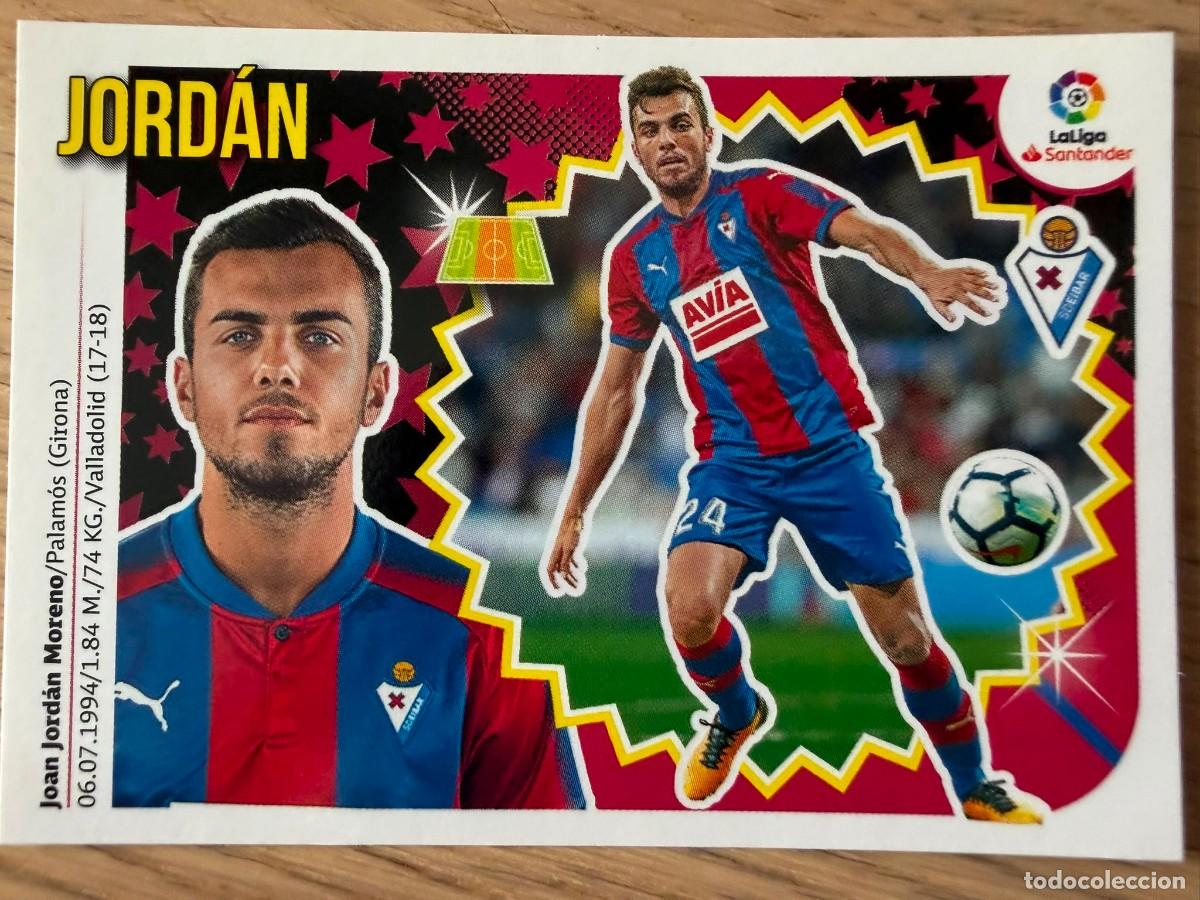 Cromos de Futebol: 10 JORDAN EIBAR 18 19 2018 2019 LIGA SANTANDER COLECCIONES ESTE SIN PEGAR STICKER