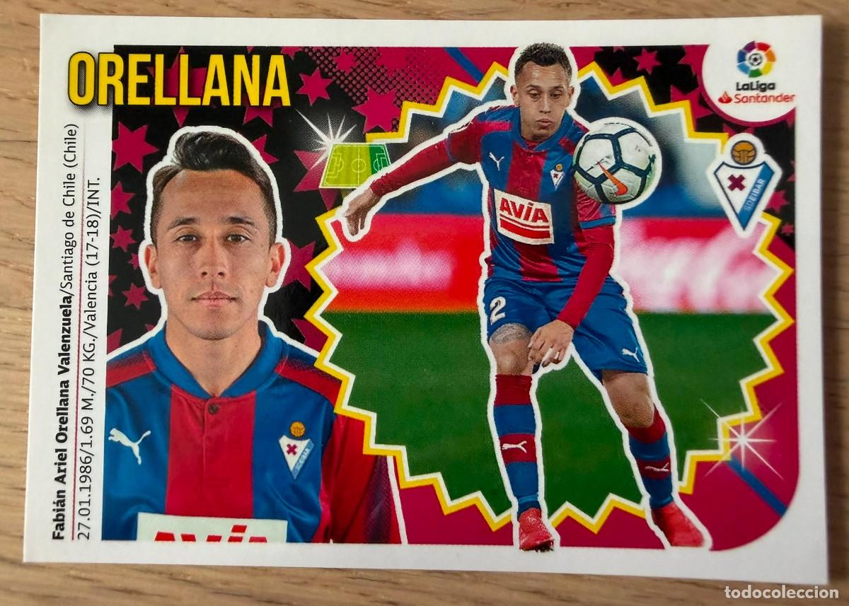 Cromos de Futebol: 13 ORELLANA EIBAR 18 19 2018 2019 LIGA SANTANDER COLECCIONES ESTE SIN PEGAR STICKER