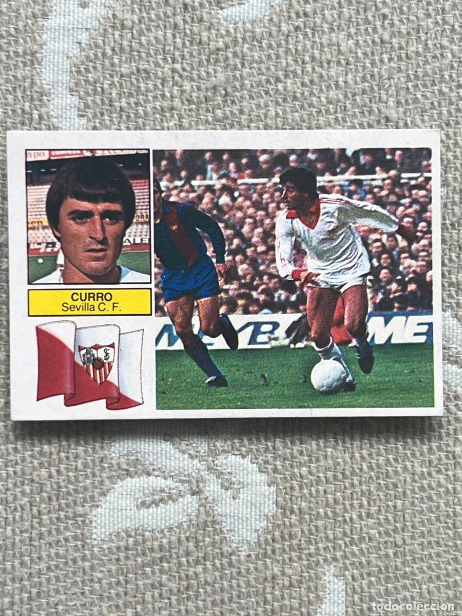Cromos de f&uacute;tbol: CURRO SEVILLA COLOCA NUEVO EDICIONES ESTE 1982/1983