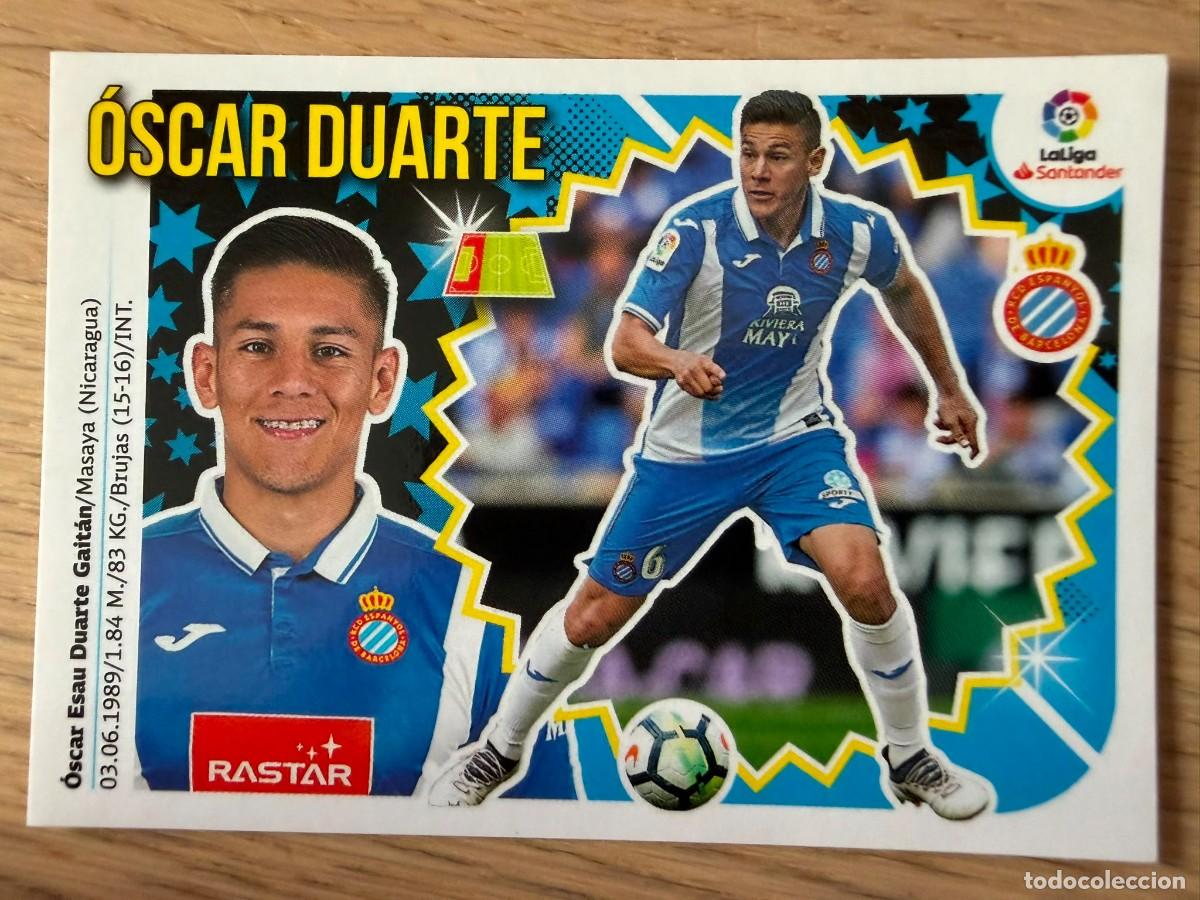 Cromos de f&uacute;tbol: 4 OSCAR DUARTE ESPANYOL 18 19 2018 2019 LIGA SANTANDER COLECCIONES ESTE SIN PEGAR STICKER