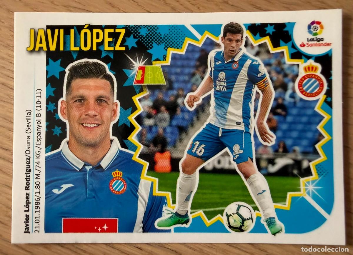 Cromos de f&uacute;tbol: 3 JAVI LOPEZ ESPANYOL 18 19 2018 2019 LIGA SANTANDER COLECCIONES ESTE SIN PEGAR STICKER