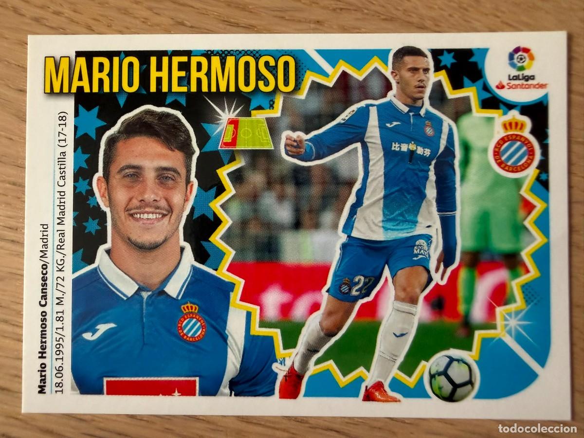 Cromos de f&uacute;tbol: 6 MARIO HERMOSO ESPANYOL 18 19 2018 2019 LIGA SANTANDER COLECCIONES ESTE SIN PEGAR STICKER