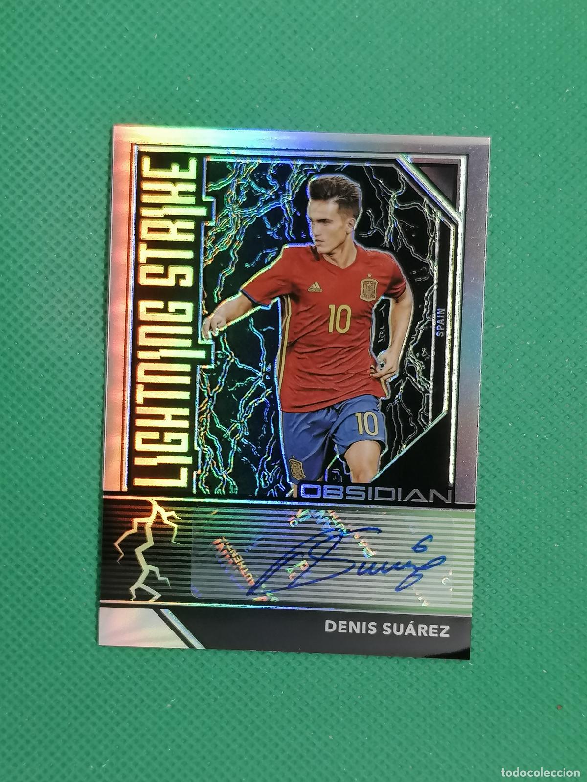 Cromos de f&uacute;tbol: DENIS SUAREZ ESPA&Ntilde;A /25 AUTO FIRMA AUTOGRAFO ⚽ PANINI OBSIDIAN 19 20 2019 2020 ⚽
