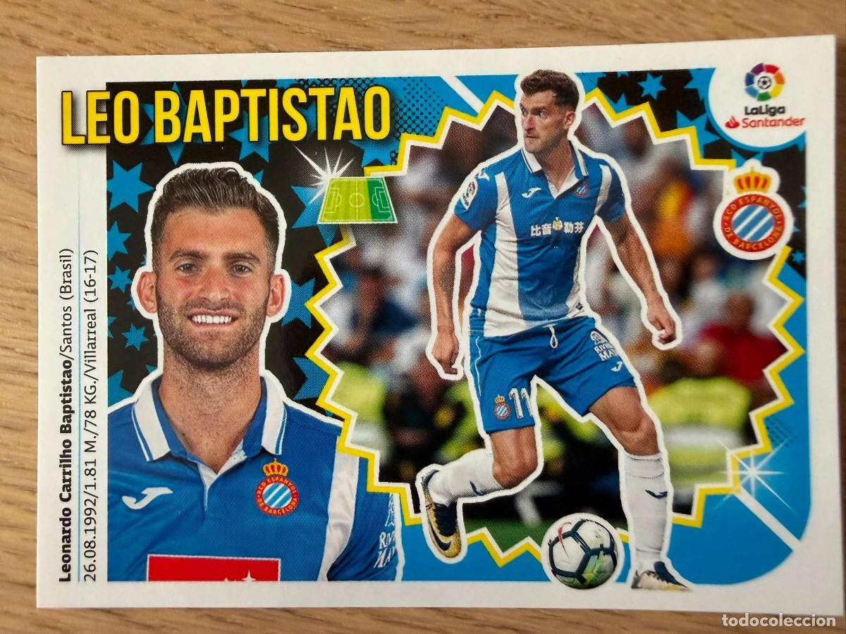 Cromos de f&uacute;tbol: 15 LEO BAPTISTAO ESPANYOL 18 19 2018 2019 LIGA SANTANDER COLECCIONES ESTE SIN PEGAR STICKER