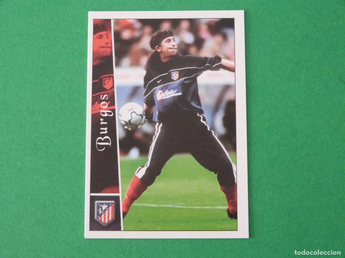 Cromos de Futebol: TRADING CARD FUTBOL MONO BURGOS ATLETICO DE MADRID N&ordm; 463 FICHAS LIGA MUNDICROMO 2002-2003/02-03