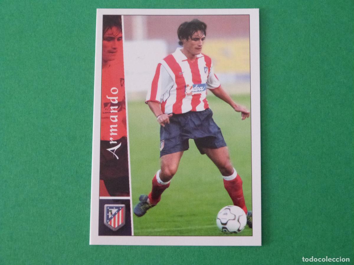 Cromos de Futebol: TRADING CARD FUTBOL ARMANDO ATLETICO DE MADRID N&ordm; 465 FICHAS LIGA MUNDICROMO 2002-2003/02-03