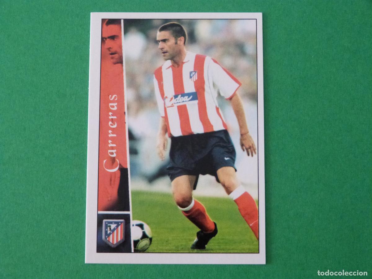 Cromos de Futebol: TRADING CARD FUTBOL CARRERAS ATLETICO DE MADRID N&ordm; 466 FICHAS LIGA MUNDICROMO 2002-2003/02-03