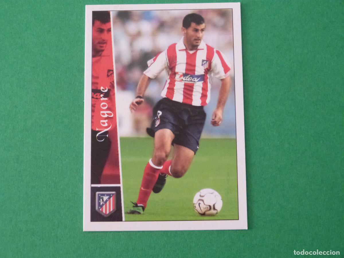 Cromos de f&uacute;tbol: TRADING CARD FUTBOL NAGORE ATLETICO DE MADRID N&ordm; 478 FICHAS LIGA MUNDICROMO 2002-2003/02-03