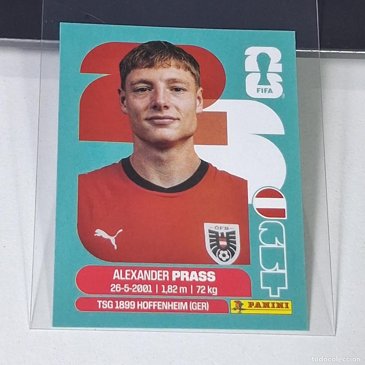 Cromos de f&uacute;tbol: B38 AUT 9 AUT9 ALEXANDER PRASS AUSTRIA MUNDIAL FIFA WORLD CUP 2026 STICKER PANINI