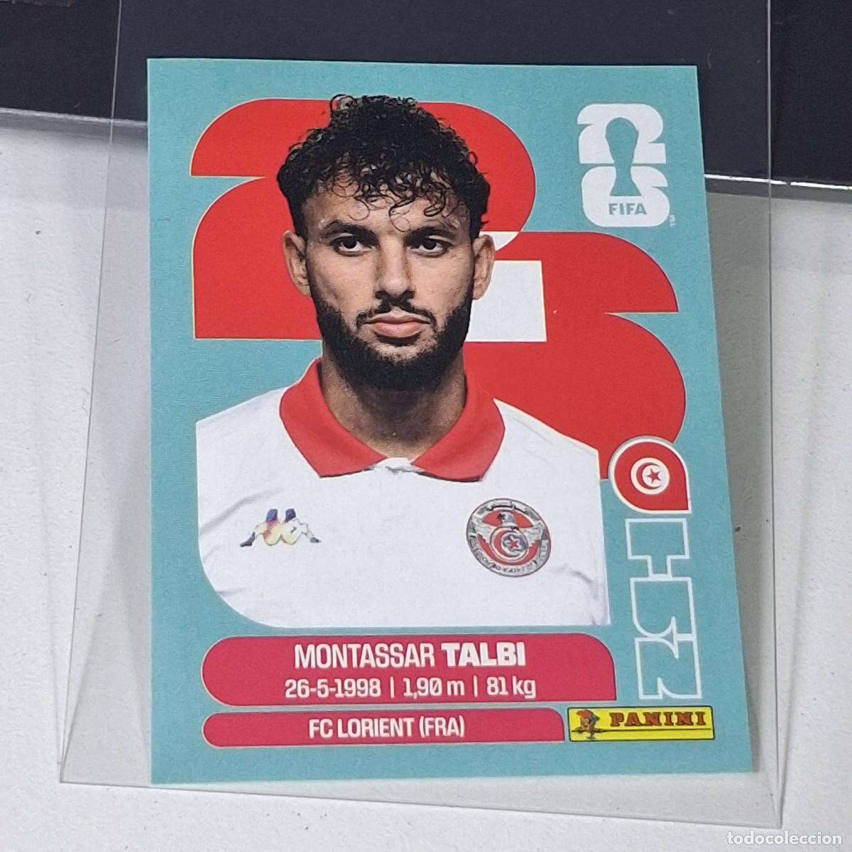 Cromos de f&uacute;tbol: B38 TUN5 MONTASSAR TALBI 5 TUNEZ T&Uacute;NEZ TUNISIA TUN MUNDIAL FIFA WORLD CUP 2026 STICKER PANINI