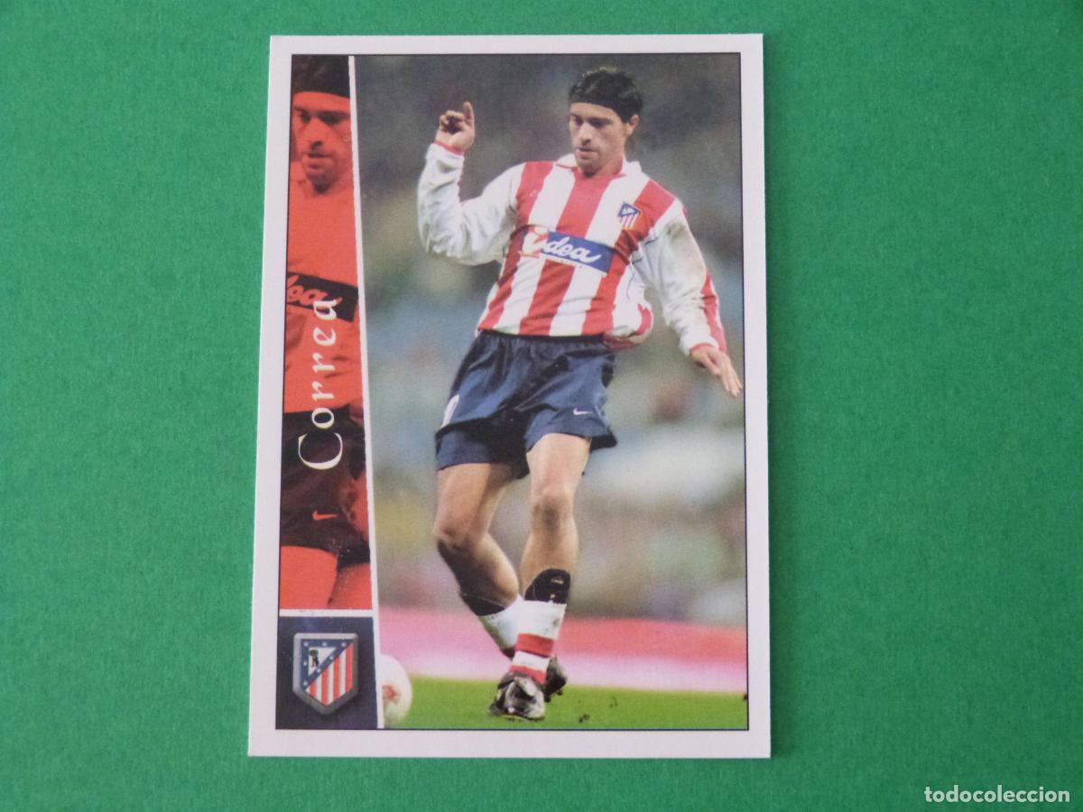 Cromos de f&uacute;tbol: TRADING CARD FUTBOL CORREA ATLETICO DE MADRID N&ordm; 483 FICHAS LIGA MUNDICROMO 2002-2003/02-03