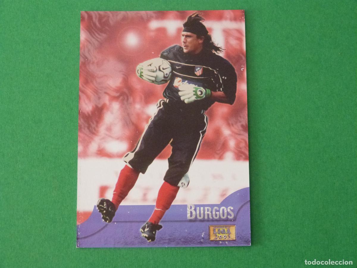 Cromos de f&uacute;tbol: TRADING CARD FUTBOL MONO BURGOS ATLETICO DE MADRID N&ordm; 486 FICHAS LIGA MUNDICROMO 2002-2003/02-03