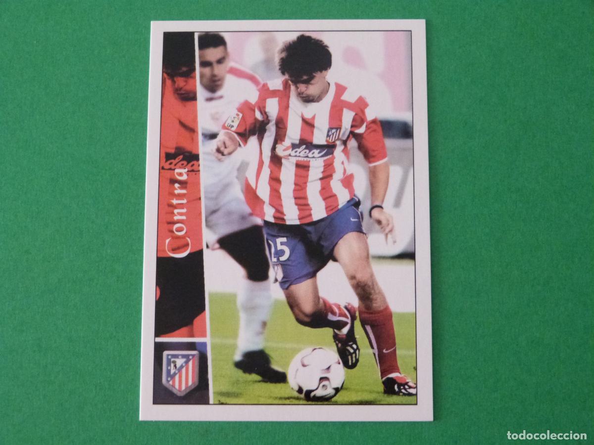 Cromos de f&uacute;tbol: TRADING CARD FUTBOL CONTRA ATLETICO DE MADRID N&ordm; 615 + FICHAS LIGA MUNDICROMO 2002-2003/02-03