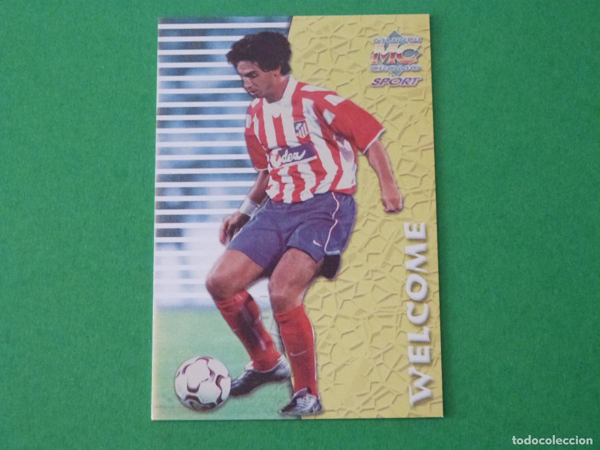 Cromos de f&uacute;tbol: TRADING CARD FUTBOL ALBERTINI ATLETICO DE MADRID B. LISO 547 FICHAS LIGA MUNDICROMO 2002-2003/02-03