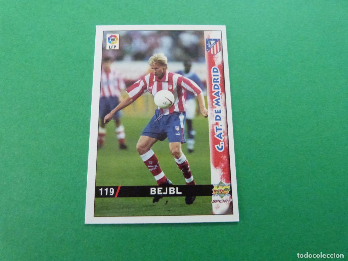 Cromos de f&uacute;tbol: TRADING CARD FUTBOL BEJBL ATLETICO DE MADRID N&ordm; 119 LIGA MUNDICROMO 1998-1999/98-99