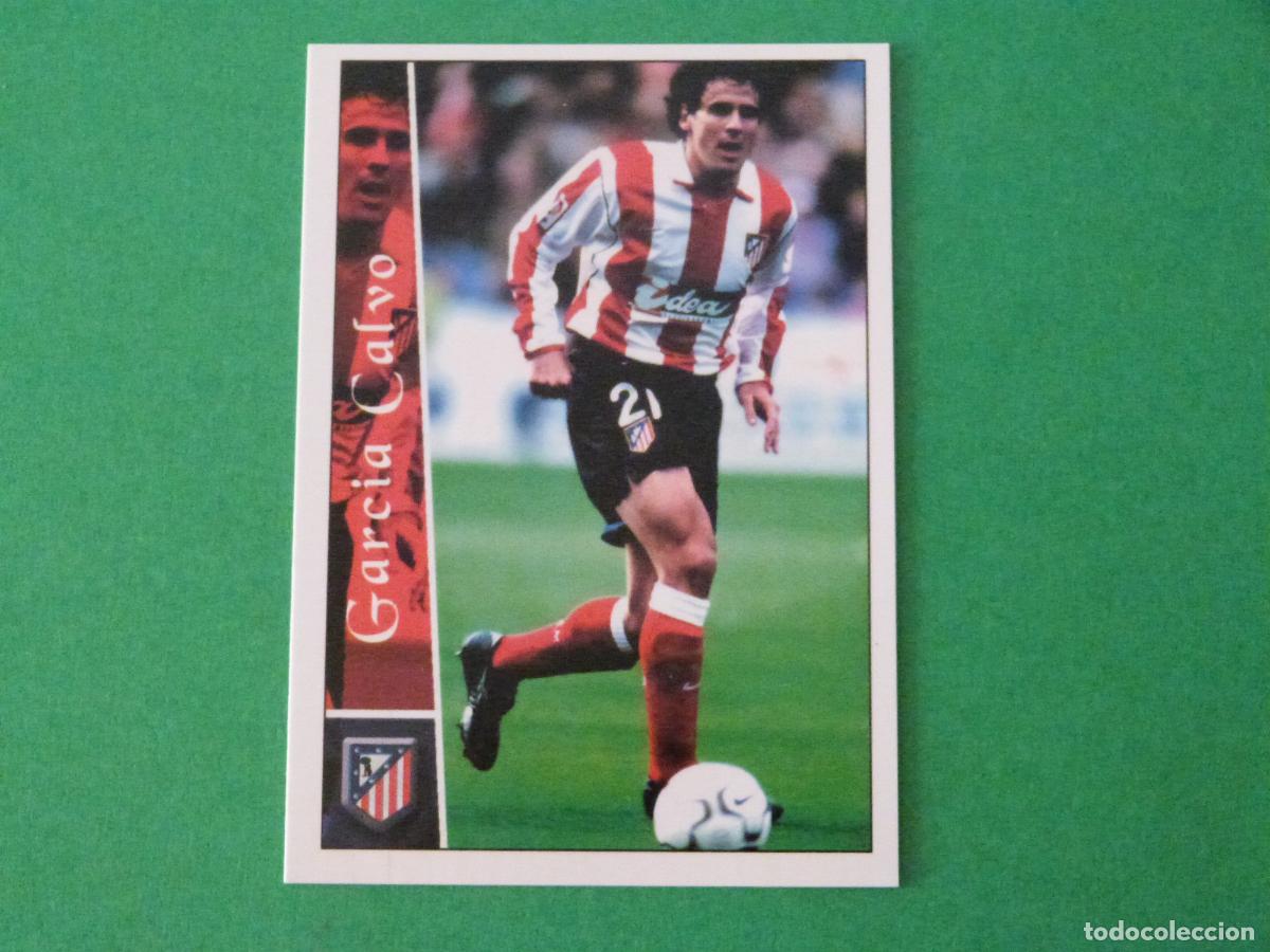 Cromos de f&uacute;tbol: TRADING CARD FUTBOL GARCIA CALVO ATLETICO DE MADRID N&ordm; 467 FICHAS LIGA MUNDICROMO 2002-2003/02-03