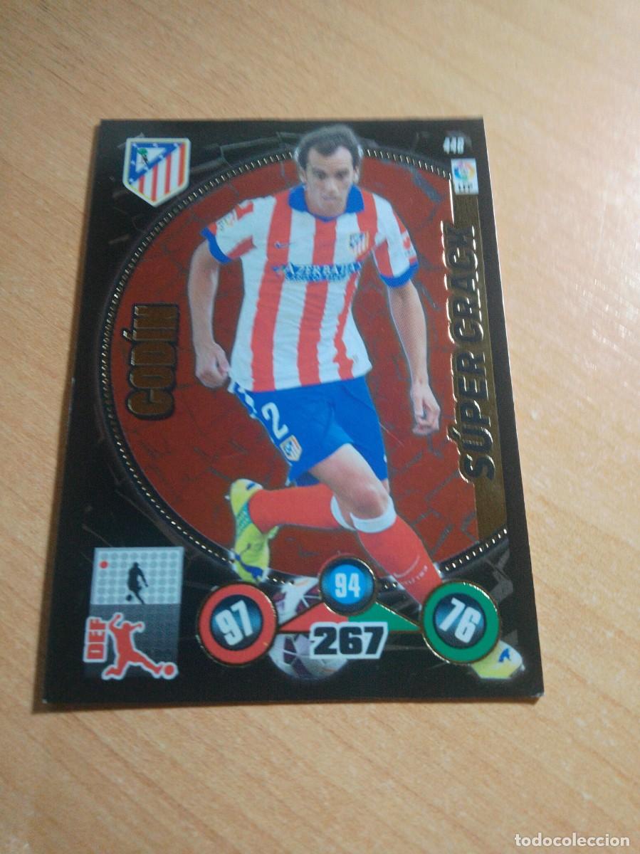 Cromos de f&uacute;tbol: 446 GODIN SUPER CRACK DEL ATL&Eacute;TICO DE MADRID ADRENALYN XL 2014 2015 PANINI 14 15