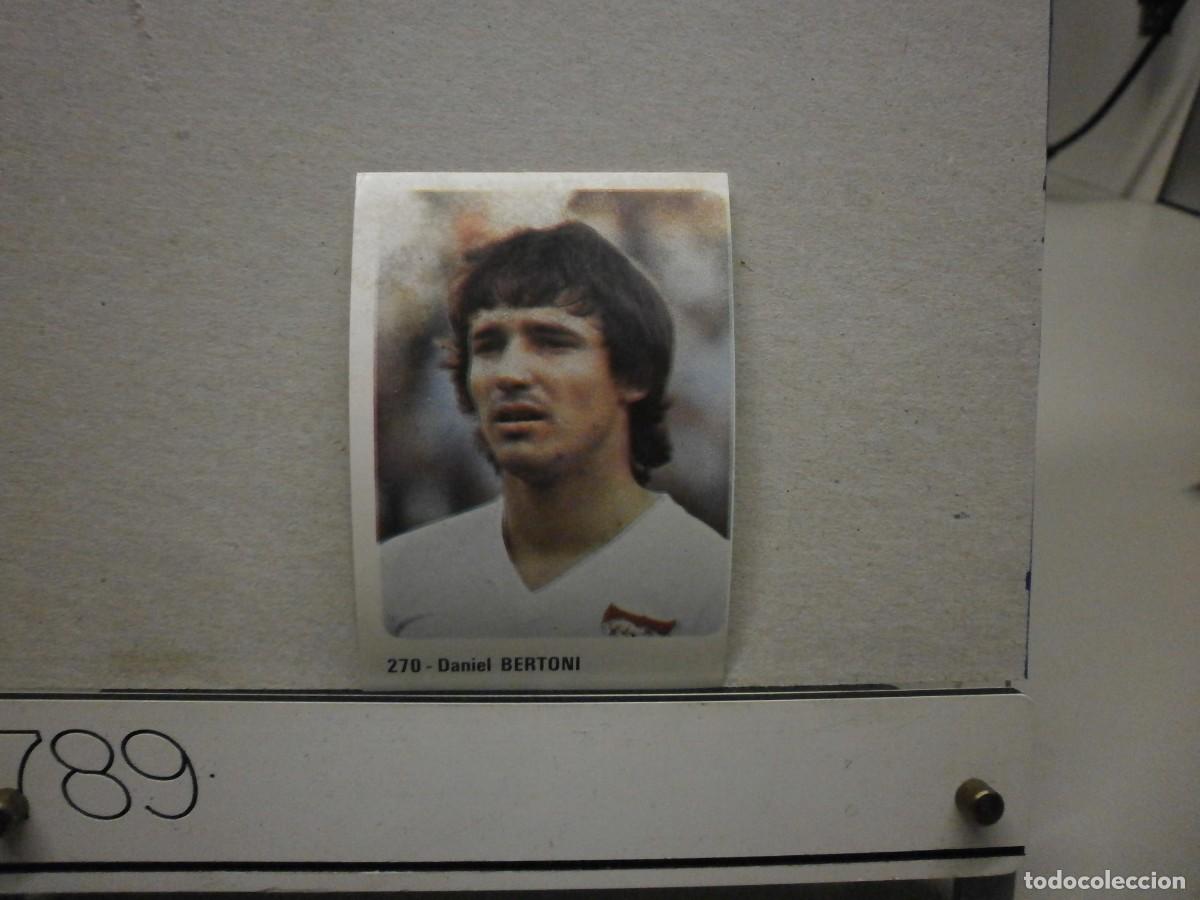Cromos de Futebol: cromo futbol 79 80 editorial crom n&ordm; 270 sevilla c.f bertoni