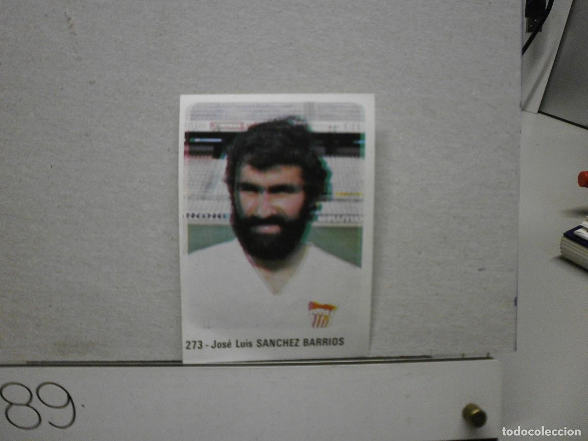 Cromos de Futebol: cromo futbol 79 80 editorial crom n&ordm; 273 sevilla c.f sanchez barrios