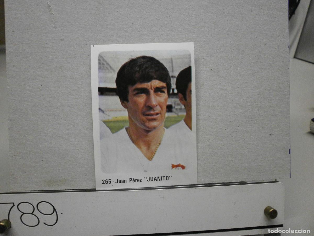 Cromos de f&uacute;tbol: cromo futbol 79 80 editorial crom n&ordm; 265 sevilla c.f juanito