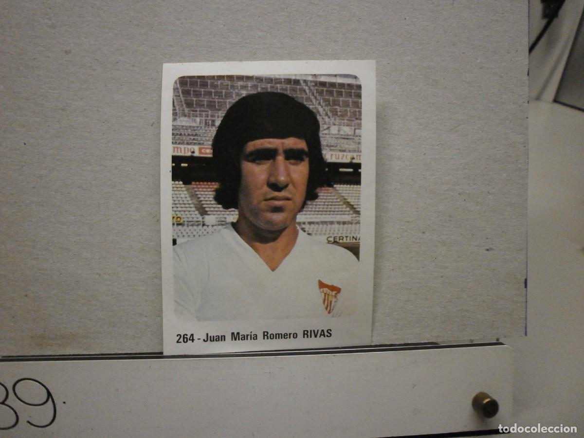 Cromos de f&uacute;tbol: cromo futbol 79 80 editorial crom n&ordm; 264 sevilla c.f rivas