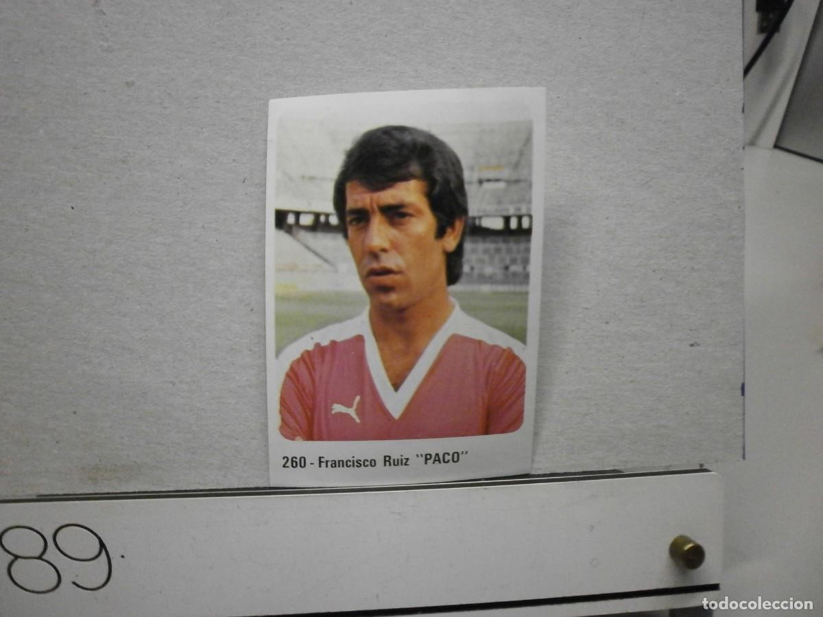 Football Stickers: cromo futbol 79 80 editorial crom n&ordm; 260 sevilla c.f paco