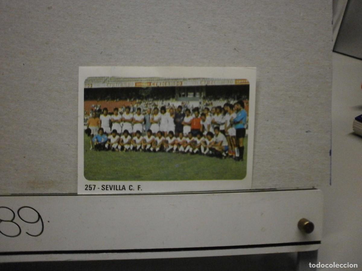 Cromos de f&uacute;tbol: cromo futbol 79 80 editorial crom n&ordm; 257 sevilla c.f