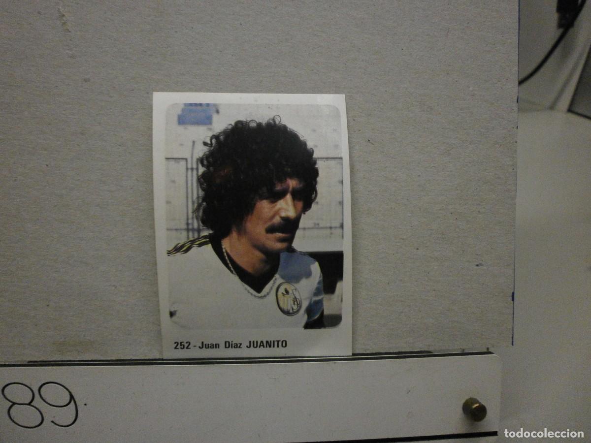 Fu&szlig;ball-Sticker: cromo futbol 79 80 editorial crom n&ordm; 252 u.d salamanca juanito