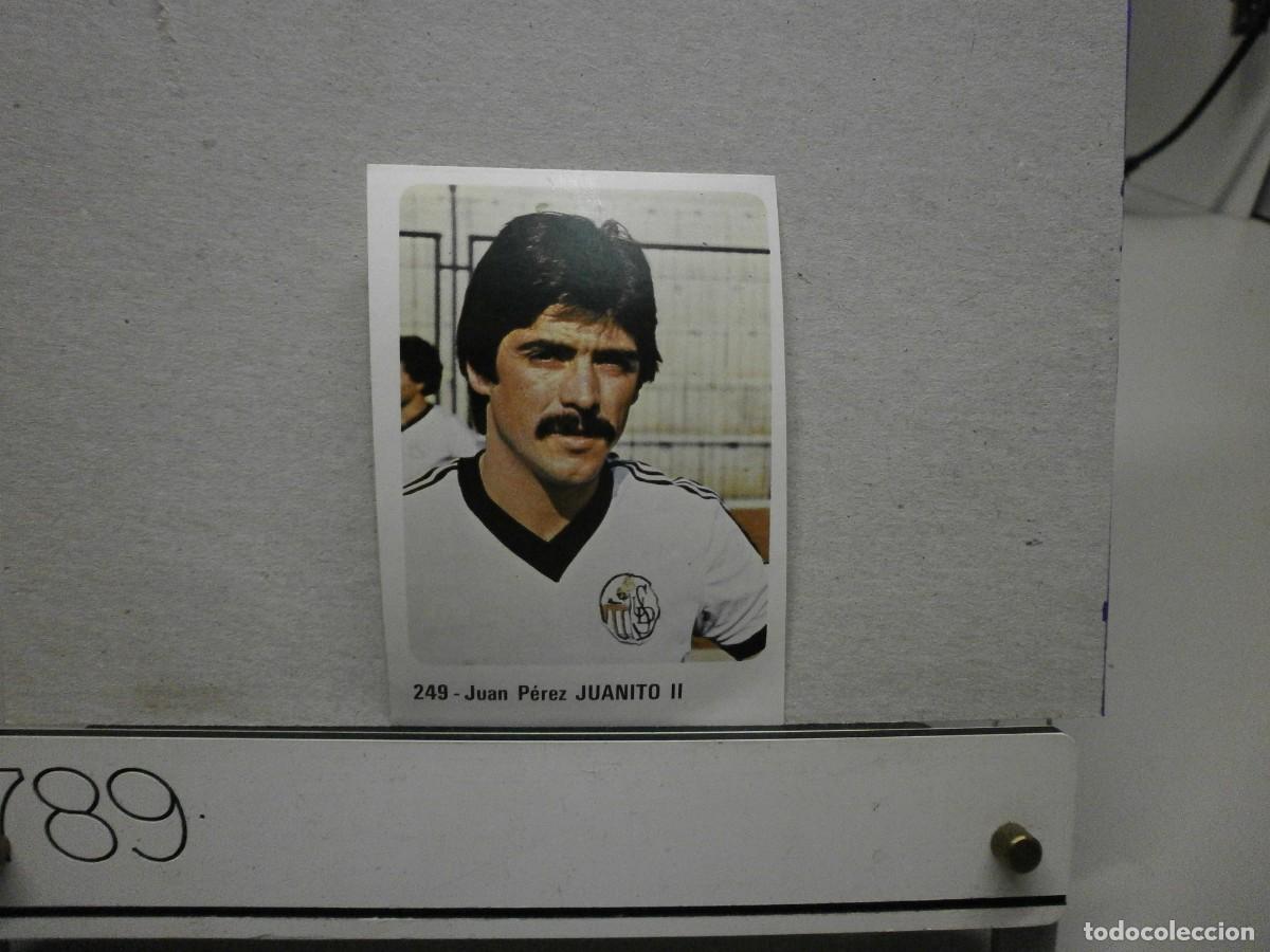 Fu&szlig;ball-Sticker: cromo futbol 79 80 editorial crom n&ordm; 249 u.d salamanca juanito 2