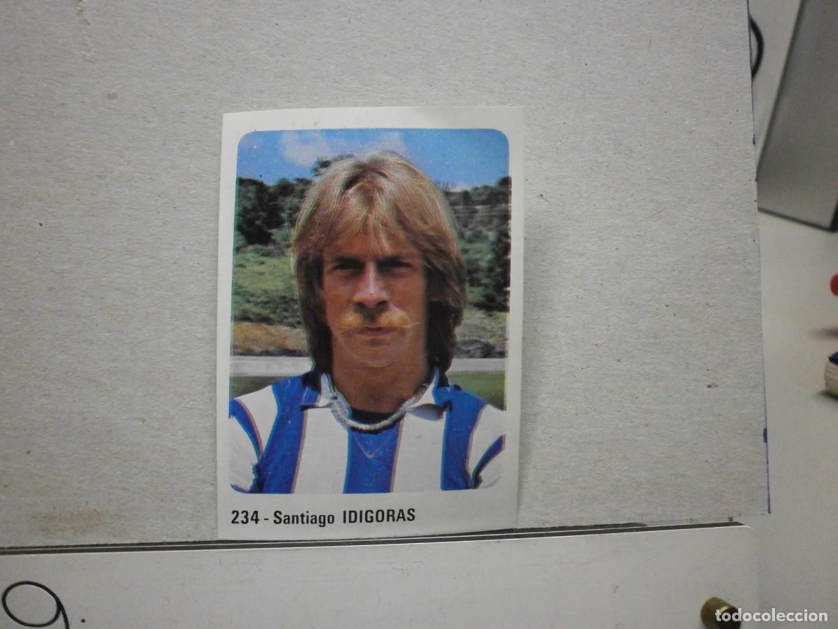 Cromos de f&uacute;tbol: cromo futbol 79 80 editorial crom n&ordm; 234 real sociedad idigoras