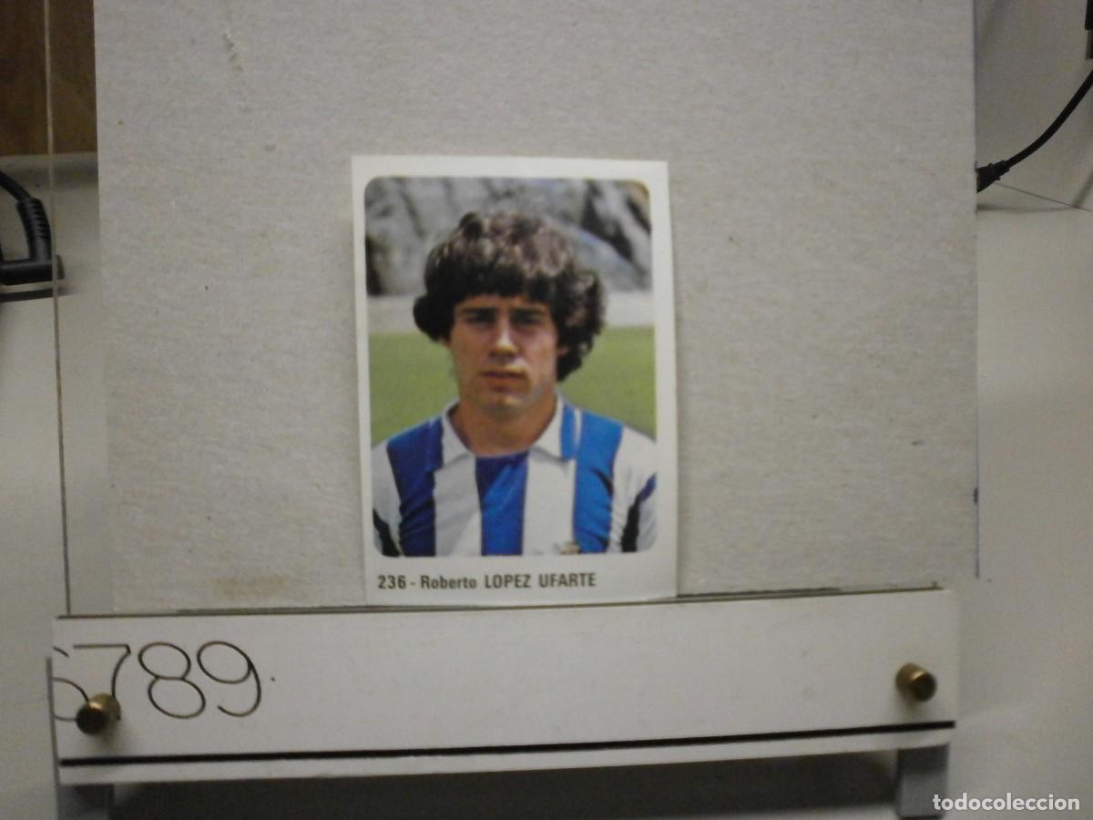 Cartes &agrave; collectionner de Football: cromo futbol 79 80 editorial crom n&ordm; 236 real sociedad lopez ufarte