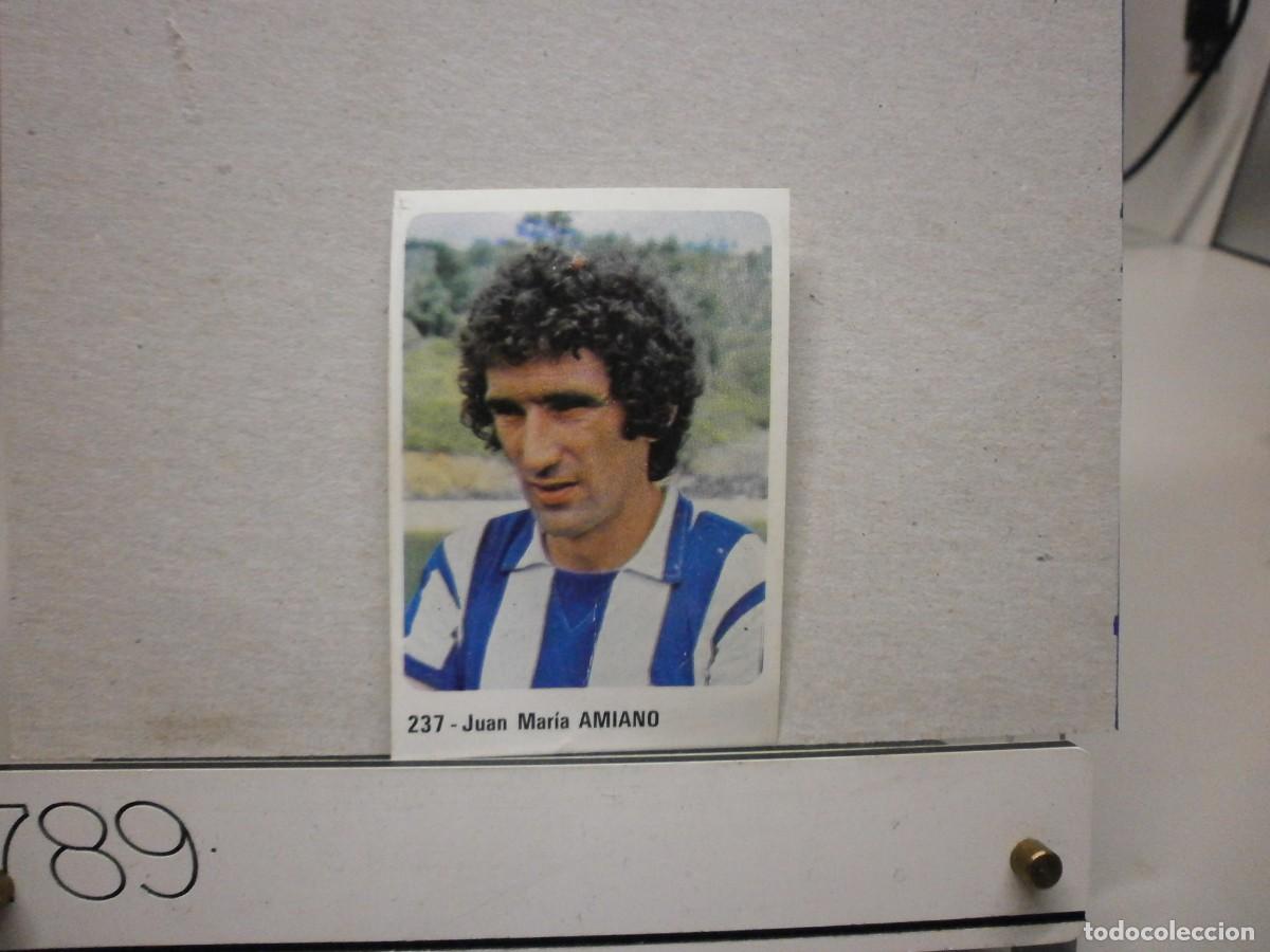 Cromos de Futebol: cromo futbol 79 80 editorial crom n&ordm; 237 real sociedad amiano
