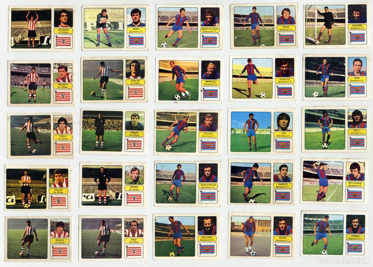 Cromos de f&uacute;tbol: COLECCION CASI COMPLETA CAMPEONATO DE LIGA 1973 1974 ( 73 74) DE DISGRA - DESPEGADOS EN BUEN ESTADO