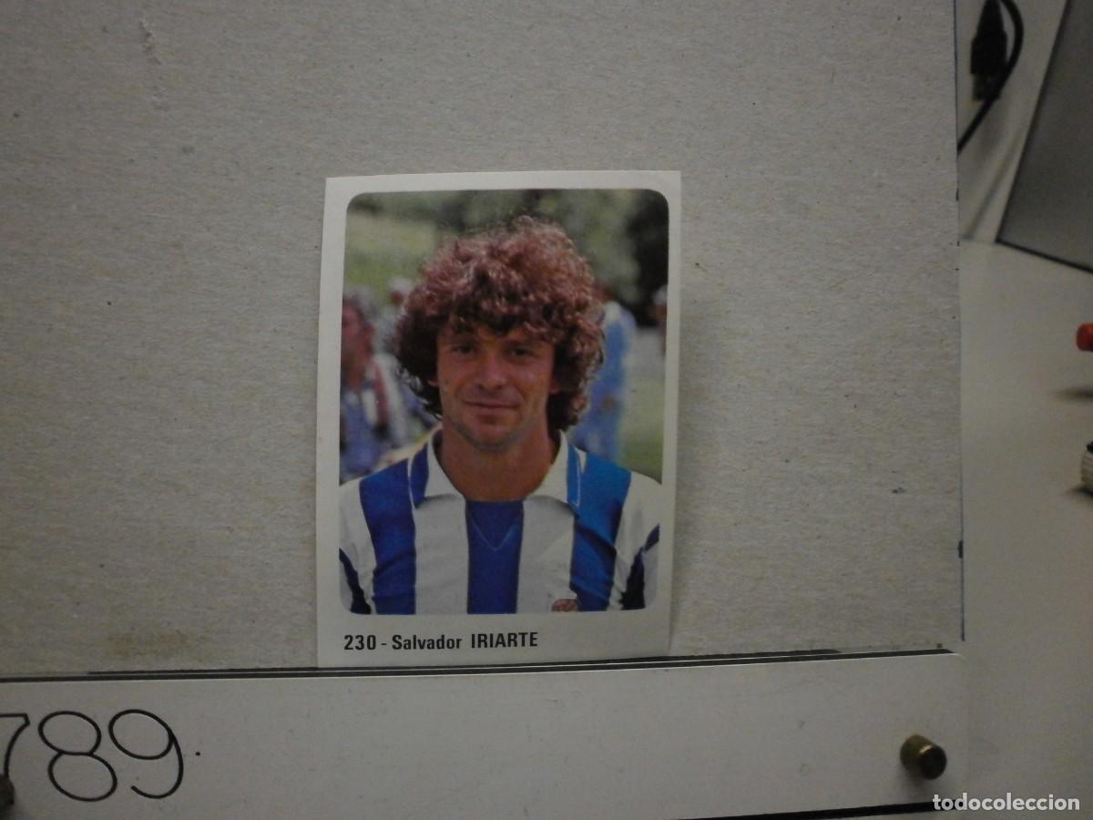 Cromos de Futebol: cromo futbol 79 80 editorial crom n&ordm; 230 real sociedad iriarte