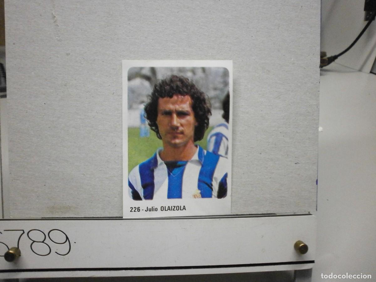 Cromos de f&uacute;tbol: cromo futbol 79 80 editorial crom n&ordm; 226 real sociedad olaizola