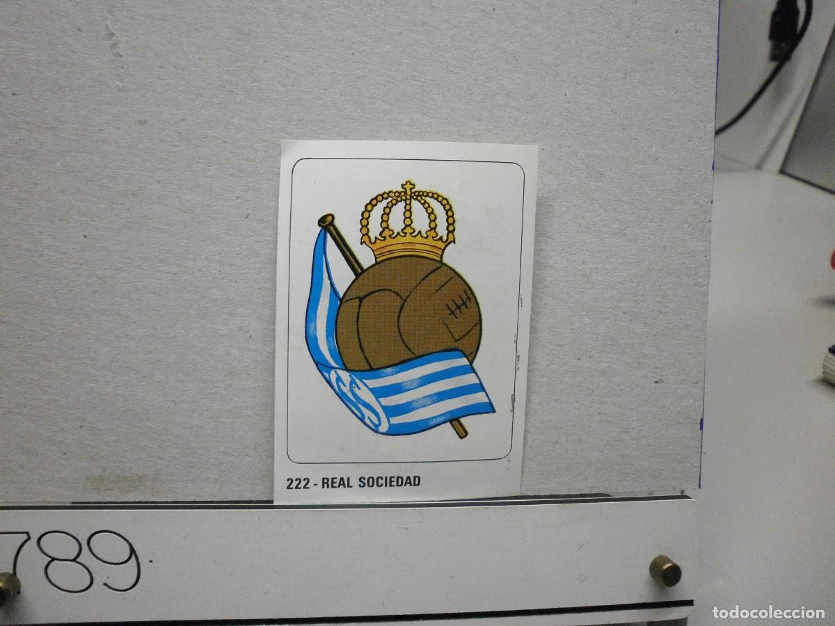 Cromos de f&uacute;tbol: cromo futbol 79 80 editorial crom n&ordm; 222 real sociedad