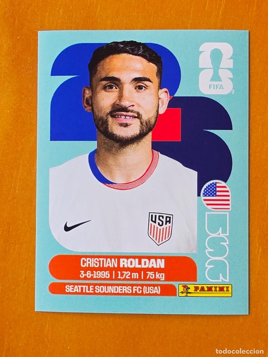 Cromos de f&uacute;tbol: USA 11 Cristian Roldan, Estados Unidos, Panini FIFA World Cup Mundial 2026 Sticker