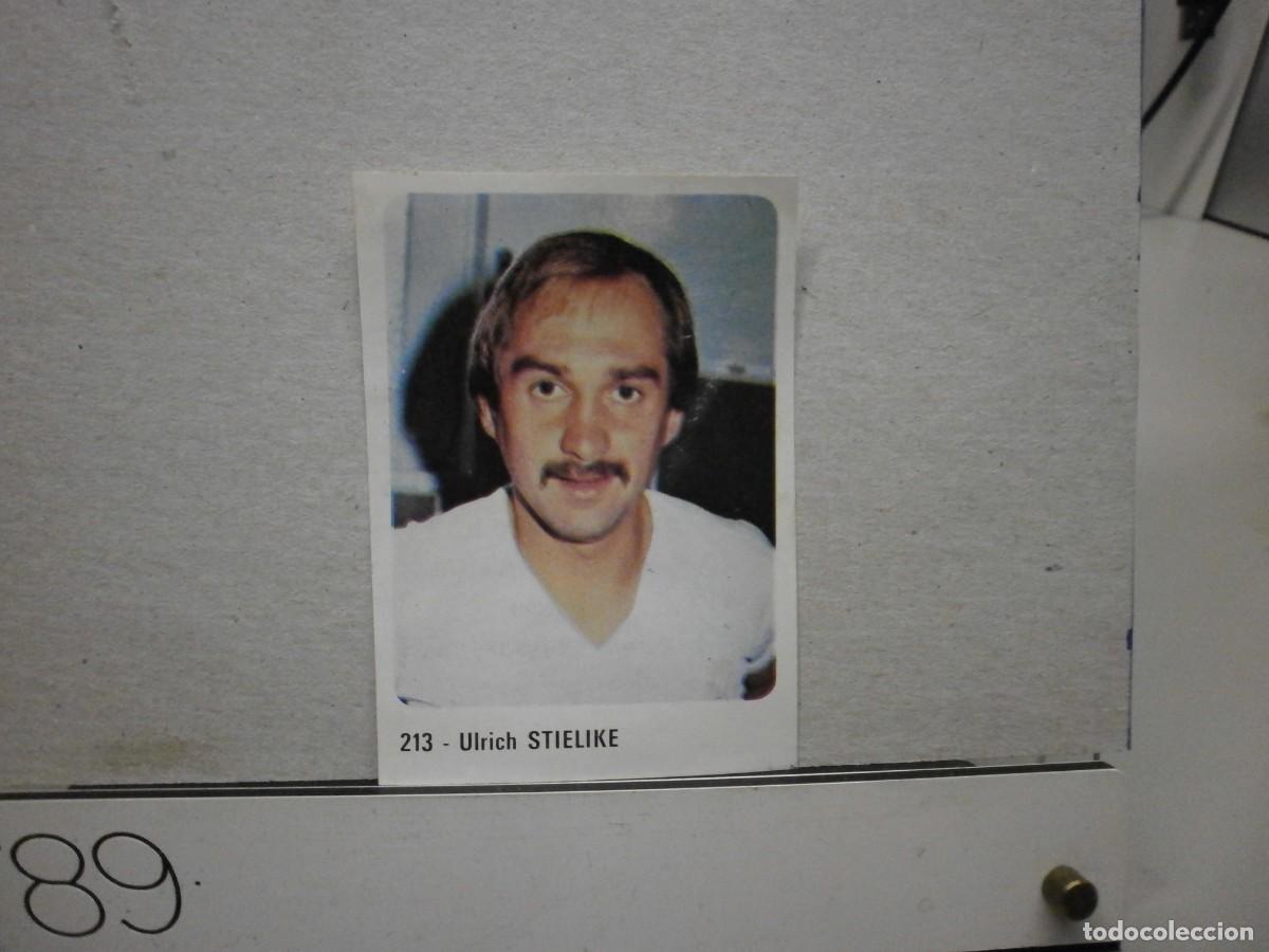 Cromos de f&uacute;tbol: cromo futbol 79 80 editorial crom n&ordm; 213 real madrid stielike